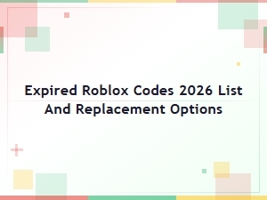 Expired Roblox Codes 2026: Full List and Working Replacement Options